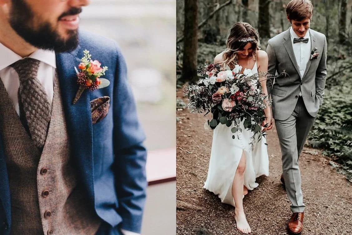 Jak dobrać garnitur do sukni ślubnej, aby uniknąć modowych wpadek Jak dobrać garnitur do sukni ślubnej, aby uniknąć modowych wpadek